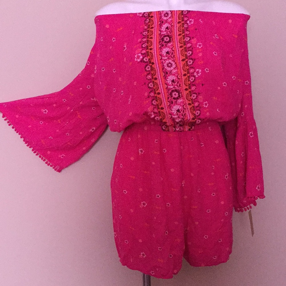 Pink romper